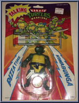 Michelangelo (Black Belt) from Karate Turtles Warriors - Talking manufactured by Unknown [Front]