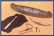 Indian Canoe Action Figure