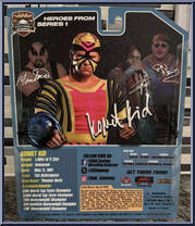 Komet Kid (Variant B) from Kayfabe Heroes - Basic Series manufactured by KWK [Back]