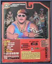 P.N. News (Variant A) from Kayfabe Heroes - Basic Series manufactured by KWK [Back]