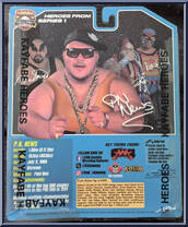 P.N. News (Variant B) from Kayfabe Heroes - Basic Series manufactured by KWK [Back]
