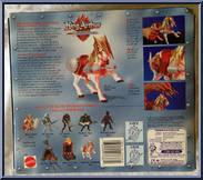 Valor the Warhorse from King Arthur and the Knights of Justice - Accessories manufactured by Mattel [Back]