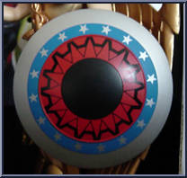 Wonder Woman (Armored) from Kingdom Come - Basic Series manufactured by DC Direct [Shield]