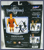 Hercules (with Soldier and Shadow) from Kingdom Hearts - Series 3 manufactured by Diamond Select [Back]