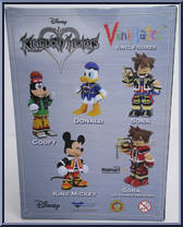 King Mickey from Kingdom Hearts - Vinimates manufactured by Diamond Select [Back]