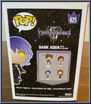 Dark Aqua (with Keyblade) from Kingdom Hearts - Pop! Vinyl Figures manufactured by Funko [Back]