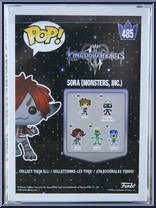 Sora (Monster's Inc) (Flocked) from Kingdom Hearts - Pop! Vinyl Figures manufactured by Funko [Back]