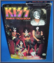 Ace Frehley from KISS - Basic Figures manufactured by Mego [Front]