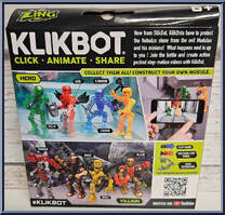 Blaze from Klikbot - Series 2 - Villain manufactured by Zing [Back]