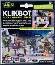 Blitz from Klikbot - Series 3 - Guardian manufactured by Zing [Back]