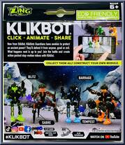 Tempest from Klikbot - Series 3 - Guardian manufactured by Zing [Back]
