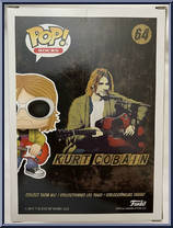 Kurt Cobain (Sunglasses) from Kurt Cobain - Pop! Vinyl Figures manufactured by Funko [Back]