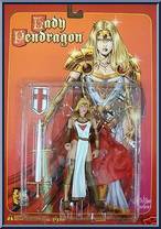 Lady Pendragon (White) from Lady Pendragon - Basic Series manufactured by Action Toys [Front]