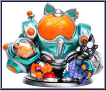 Blitzcrank XL (Space Groove) from League of Legends - Series 4 manufactured by Riot Games [Loose]
