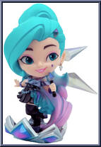 K/DA Seraphine from League of Legends - Series 4 manufactured by Riot Games [Loose]