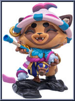 Teemo (Spirit Blossom) from League of Legends - Series 4 manufactured by Riot Games [Loose]