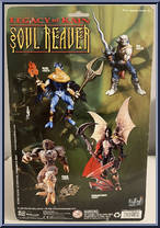 Kain from Legacy of Kain: Soul Reaver - Carded manufactured by Blue Box Toys [Back]