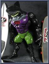 Sharkman with Surfboard from Legend of Sharkman - Basic Series manufactured by Beyond-Action Figures [Loose]