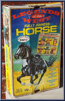 Pinto (Black & White) from Legends of the West - Horses manufactured by Excel [Back]