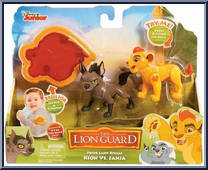 Kion vs. Janja from Lion Guard - Basic Series manufactured by Just Play [Front]