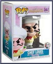 Chef Louis from Little Mermaid - Pop! Vinyl Figures manufactured by Funko [Front]