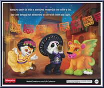 Dia de Muertos (Special Edition) from Little People Collector - Basic Series manufactured by Fisher-Price [Back]