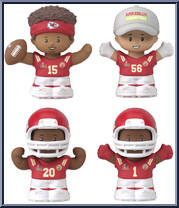 Kansas City Chiefs (Super Bowl LIX) from Little People Collector - NFL manufactured by Fisher-Price [Loose]