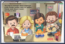 Parks and Recreation from Little People Collector - Basic Series manufactured by Fisher-Price [Back]