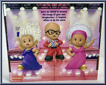 Rupaul from Little People Collector - Basic Series manufactured by Fisher-Price [Back]