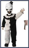 Art the Clown (Terrifier) from Living Dead Dolls - Exclusives manufactured by Mezco [Loose]