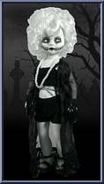 Dahlia (B&W) from Living Dead Dolls - Series  5 - Variants manufactured by Mezco [Loose]