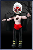 El Luchador Muerto from Living Dead Dolls - Series 20 manufactured by Mezco [Loose]