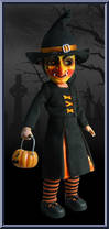 Ember from Living Dead Dolls - Series 18 - Variants manufactured by Mezco [Loose]