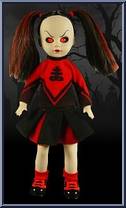 Kitty (Red Eyes) from Living Dead Dolls - Exclusives manufactured by Mezco [Loose]