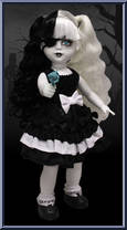 Onyx from Living Dead Dolls - Series 28 manufactured by Mezco [Loose]