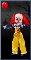 Pennywise (Yellow) from Living Dead Dolls - IT manufactured by Mezco [Loose]