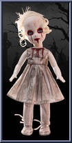 The Silent One from Living Dead Dolls - Series 29 manufactured by Mezco [Loose]