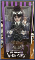 Wednesday from Living Dead Dolls - Wednesday manufactured by Mezco [Front]