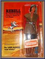 Red Sleeves from Lone Ranger - Figures - Carded manufactured by Marx [Front]