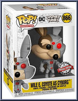 Wile E. Coyote as Cyborg from Looney Tunes - Pop! Vinyl Figures manufactured by Funko [Front]
