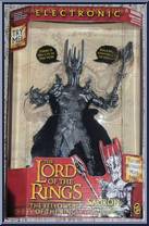 Sauron (Electronic Lights & Sounds) from Lord of the Rings - Fellowship of the Ring - Large Electronic Figures manufactured by Toy Biz [Front]
