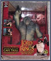 Cave Troll (Sound & Action) from Lord of the Rings - Fellowship of the Ring - Large Electronic Figures manufactured by Toy Biz [Front]
