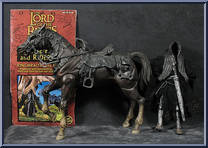 Ringwraith & Horse (Red Box Reissue) from Lord of the Rings - Fellowship of the Ring - Deluxe Horse & Riders manufactured by Toy Biz [Loose]