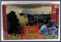 Ringwraith & Horse (Red Box Reissue) from Lord of the Rings - Fellowship of the Ring - Deluxe Horse & Riders manufactured by Toy Biz [Front]