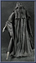 Ringwraith and Horse from Lord of the Rings - Fellowship of the Ring - Deluxe Horse & Riders manufactured by Toy Biz [Loose]