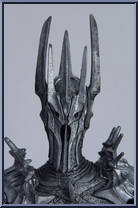Sauron (Electronic Lights & Sounds) from Lord of the Rings - Fellowship of the Ring - Large Electronic Figures manufactured by Toy Biz [Loose]