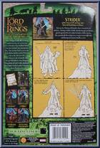 Strider (Sword Slashing) from Lord of the Rings - Fellowship of the Ring - Series 1 manufactured by Toy Biz [Back]