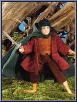 Frodo from Lord of the Rings - Fellowship of the Ring - 12" Special Edition Collector Series manufactured by Toy Biz [Loose]