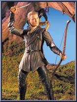 Legolas (Dagger-Slashing, Arrow Launching) from Lord of the Rings - Fellowship of the Ring - Series 1 manufactured by Toy Biz [Loose]