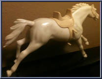 Frodo's Horse from Lord of the Rings - Horses manufactured by Knickerbocker [Loose]